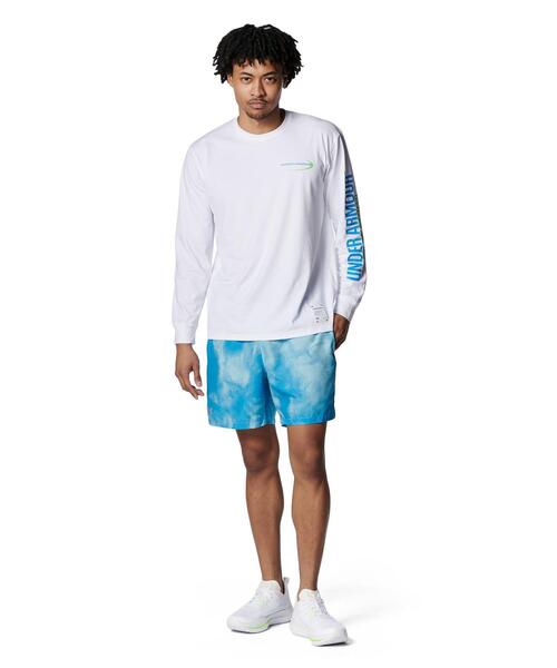 UNDER ARMOUR(アンダーアーマー)の「UAモチベート ウーブン プリント ショーツ(トレーニング/メンズ)(その他パンツ・メンズ・ブルー系・XL/M/L/3XL/S/2XL)」の3枚目の写真