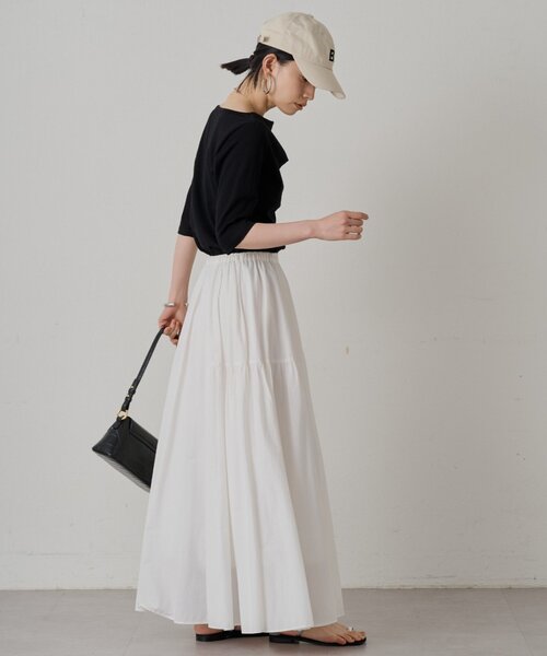 ラウンジドレス スカート LOUNGEDRESS（ラウンジドレス）の「タフタフレアスカート