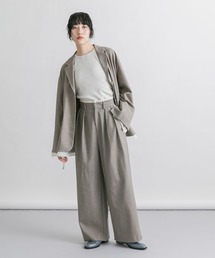 KBF | レイヤードデザインスラックス(その他パンツ)