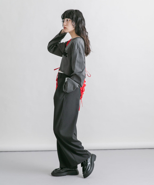 セール】レイヤードデザインスラックス（その他パンツ）｜KBF