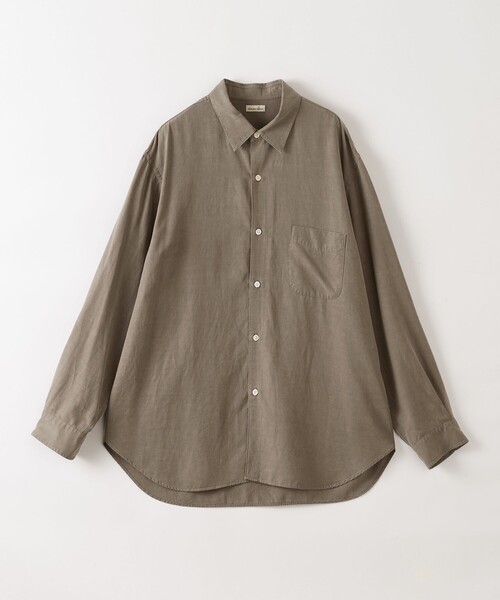 Steven Alan＞ スラブ レギュラーカラー シャツ LOOSE（シャツ