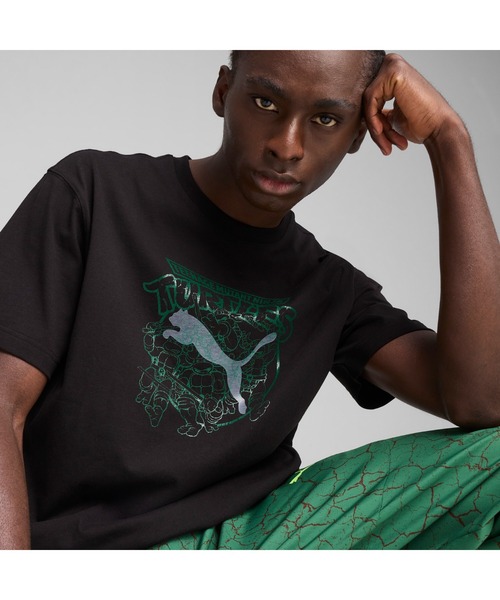 PUMA x TMNT 半袖 Tシャツ リラックス グラフィック 楽天市場】メンズ PUMA x TMNT リラックス グラフィック 半袖 T