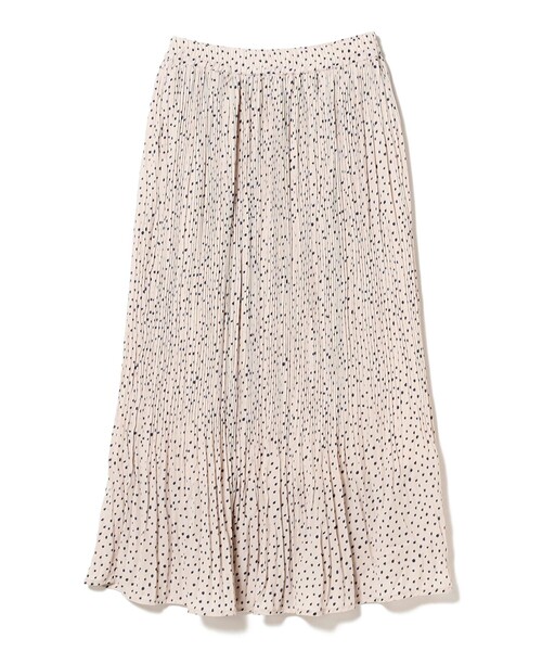 B:MING by BEAMS(ビーミングバイビームス)の「【手洗いOK】総柄 プリーツ スカート(S~M)(スカート・レディース・ベージュ/ネイビー・SMALL/MEDIUM)」の11枚目の写真