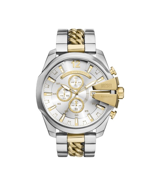 アナログクロノグラフ時計 シルバーゴールド、ユニセックス CITIZEN（シチズン） シチズン腕時計 メンズ クオーツ アナログ クロノ