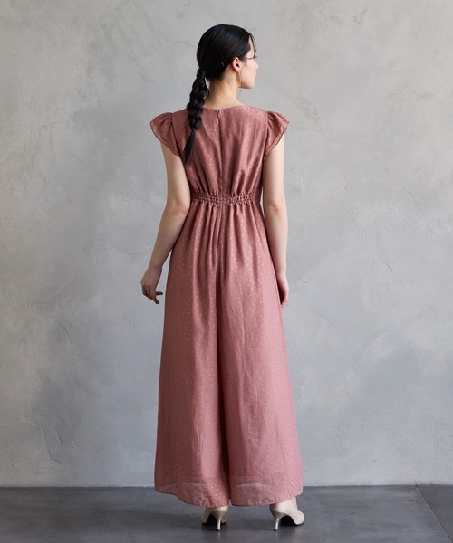 AIMER(エメ)の「カットジャカードオールインワンパーティードレス 結婚式 お呼ばれ ドレス 20代 30代(パンツドレス・レディース・ブラック/ピンク系その他/サックスブルー/オフホワイト・MEDIUM)」の20枚目の写真