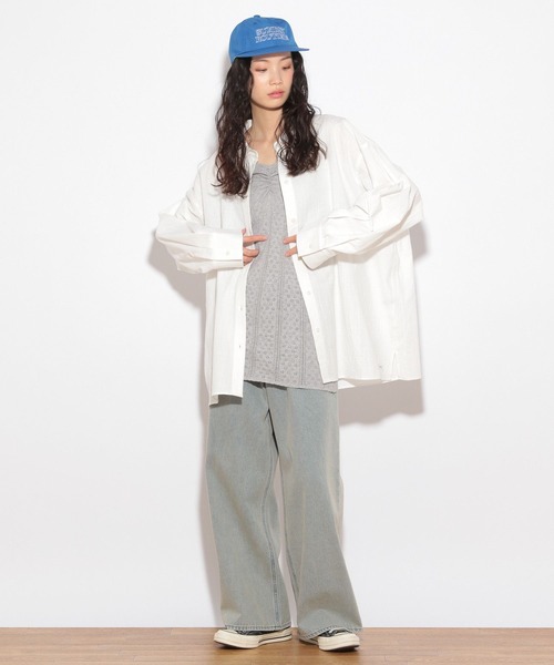 Heather（ヘザー）の「HOLiC ロゴCAP　325861（キャップ・レディース・ブラック/ブルー・ONE SIZE）」の21枚目の写真