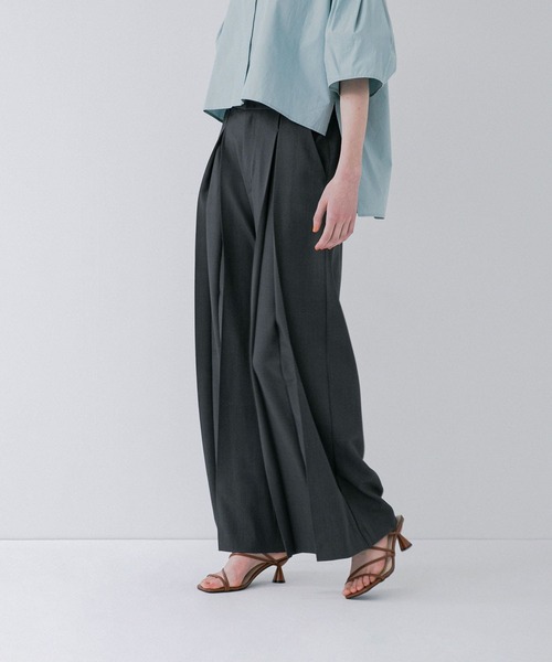 セール】wide tack pants（その他パンツ）｜LAATO（ラート）の