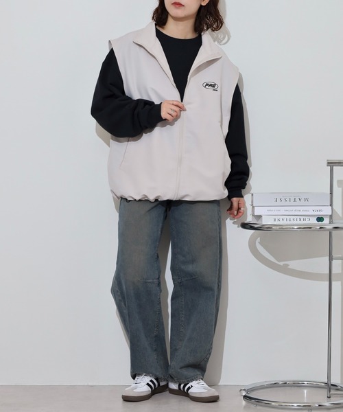 FUNALIVE(ファンアライブ)の「吸汗速乾 スピンドル バルーンベスト(ベスト・メンズ・アイボリー/ネイビー/グレー/ブラック・LL/L/M)」の12枚目の写真