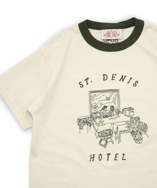 samuel zelig(サミュエルゼリグ)の「【samuel zelig】 Hotel Tee(Tシャツ/カットソー・メンズ・グリーン・X-SMALL/SMALL/MEDIUM/LARGE)」の8枚目の写真
