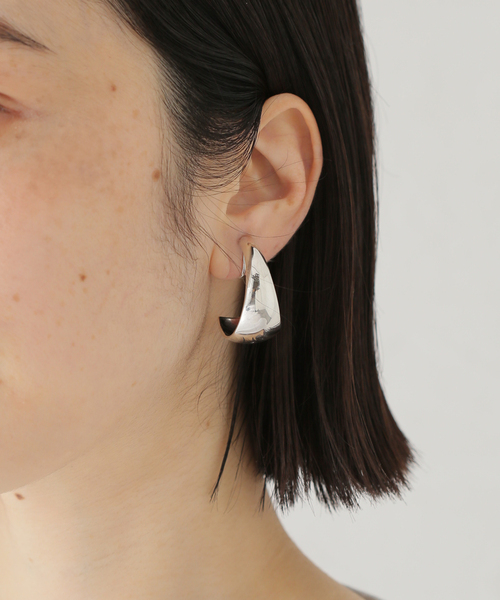 IENA（イエナ）の「PHILIPPE AUDIBERT/フィリップ・オーディベール CLIP イヤリング(両耳) BOC4494（イヤリング・レディース・シルバー・FREE）」の10枚目の写真