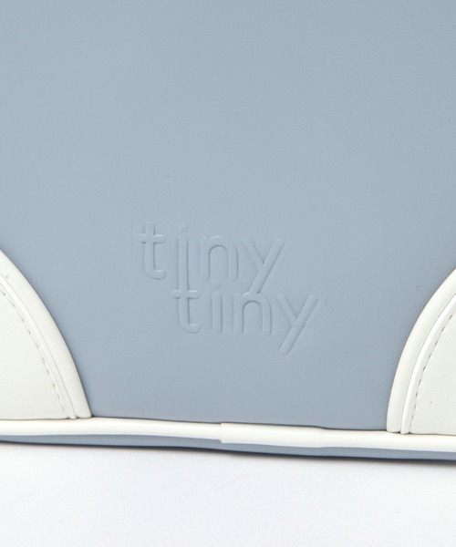tiny tiny（ティニーティニー）の「バイカラーショルダーバッグ[tiny tiny(ティニーティニー)]（ショルダーバッグ・レディース・ピンク/ブルー/アイボリー・0）」の16枚目の写真