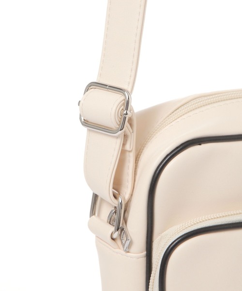 tiny tiny（ティニーティニー）の「バイカラーショルダーバッグ[tiny tiny(ティニーティニー)]（ショルダーバッグ・レディース・ピンク/ブルー/アイボリー・0）」の22枚目の写真