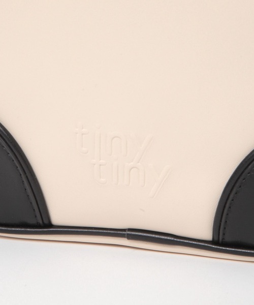 tiny tiny（ティニーティニー）の「バイカラーショルダーバッグ[tiny tiny(ティニーティニー)]（ショルダーバッグ・レディース・ピンク/ブルー/アイボリー・0）」の20枚目の写真