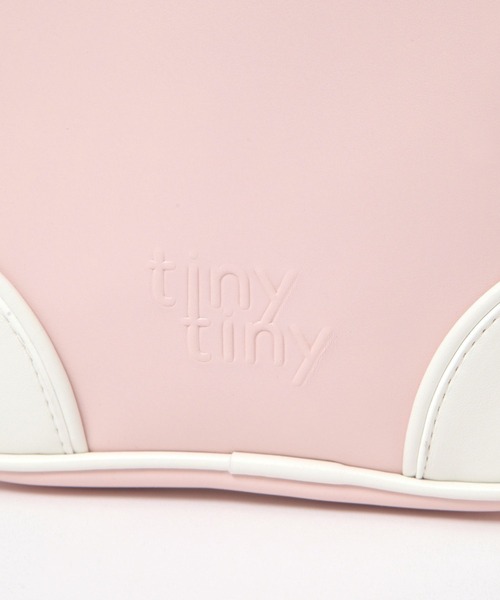 tiny tiny（ティニーティニー）の「バイカラーショルダーバッグ[tiny tiny(ティニーティニー)]（ショルダーバッグ・レディース・ピンク/ブルー/アイボリー・0）」の17枚目の写真