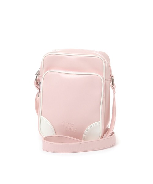 tiny tiny（ティニーティニー）の「バイカラーショルダーバッグ[tiny tiny(ティニーティニー)]（ショルダーバッグ・レディース・ピンク/ブルー/アイボリー・0）」の10枚目の写真