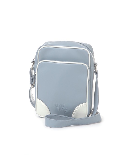 tiny tiny（ティニーティニー）の「バイカラーショルダーバッグ[tiny tiny(ティニーティニー)]（ショルダーバッグ・レディース・ピンク/ブルー/アイボリー・0）」の12枚目の写真