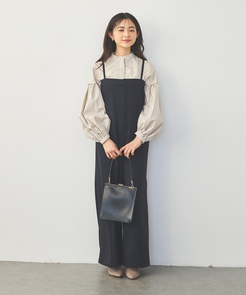Sirin(シリン)の「ボリュームスリーブブラウス(シャツ/ブラウス・レディース・ブルー/ブラック/グレイッシュベージュ/ピンクベージュ/ホワイト・FREE)」の22枚目の写真