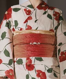 sugar nine（シュガーナイン）の「グラデーションしわ帯単品　しわ帯 　浴衣帯（和装小物）」