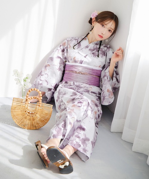 グラデーションしわ帯単品 しわ帯 浴衣帯（和装小物）｜sugar nine