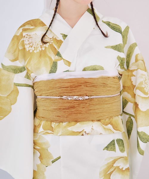 グラデーションしわ帯単品 しわ帯 浴衣帯（和装小物）｜sugar nine