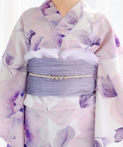 グラデーションしわ帯単品 しわ帯 浴衣帯（和装小物）｜sugar nine