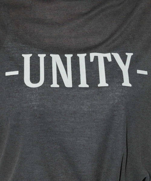 Elura（エルーラ）の「シアープリントTEE/289786（Tシャツ/カットソー・レディース・ブラック/オフホワイト/チャコールグレー・FREE）」の19枚目の写真