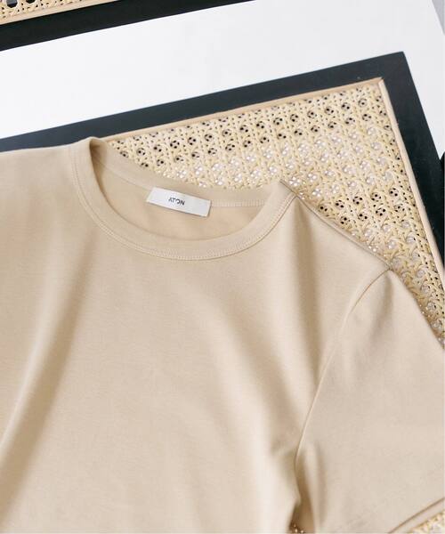 ATON/エイトン 別注 SUVIN FRAISE ショートスリーブ Tシャツ（T