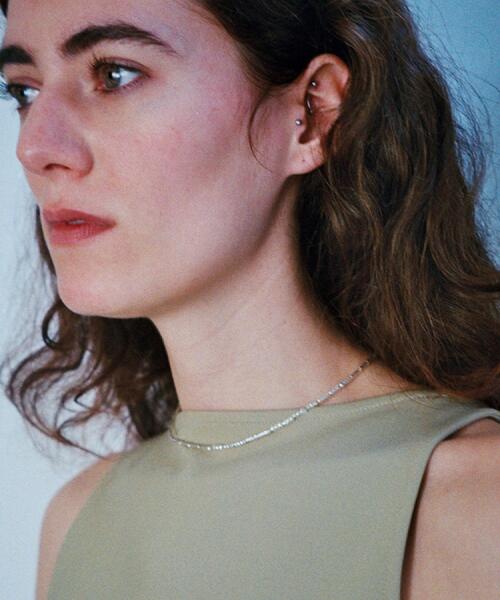 DRESSTERIOR(ドレステリア)の「◆Sisi joia(シシ ジョイア)NEW LINE necklace(ネックレス・レディース・クリア・00)」の1枚目の写真