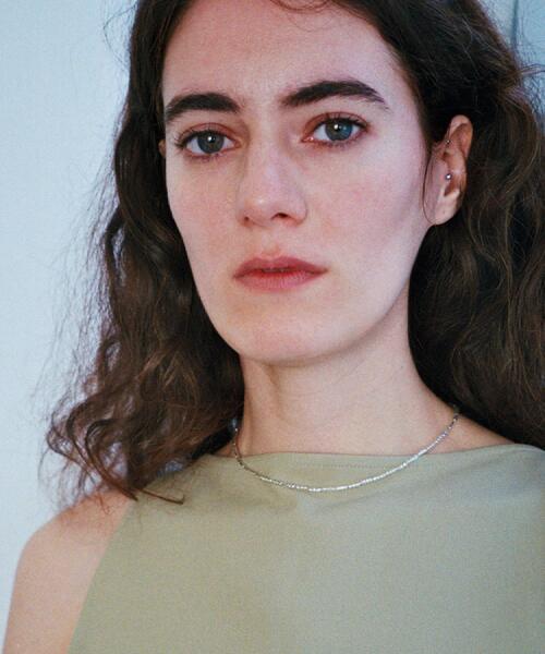 DRESSTERIOR(ドレステリア)の「◆Sisi joia(シシ ジョイア)NEW LINE necklace(ネックレス・レディース・クリア・00)」の2枚目の写真
