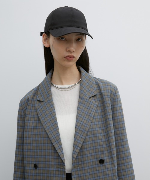 Aunt Marie's（アントマリーズ）の「ベーシックシルキーキャップ（キャップ・レディース・グレー/ブラック/ネイビー・FREE）」の4枚目の写真