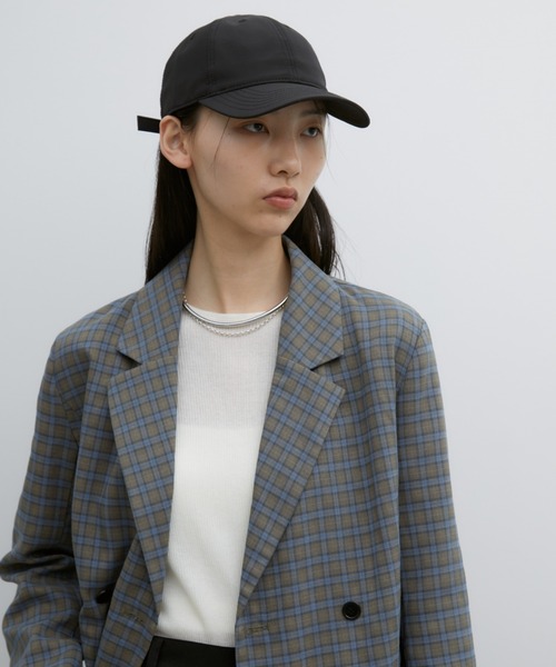 Aunt Marie's（アントマリーズ）の「ベーシックシルキーキャップ（キャップ・レディース・グレー/ブラック/ネイビー・FREE）」の7枚目の写真