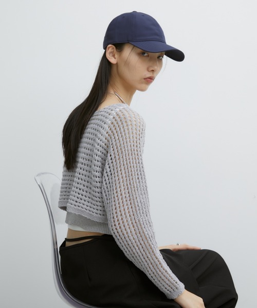 Aunt Marie's（アントマリーズ）の「ベーシックシルキーキャップ（キャップ・レディース・グレー/ブラック/ネイビー・FREE）」の16枚目の写真