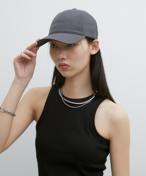 Aunt Marie's（アントマリーズ）の「ベーシックシルキーキャップ（キャップ・レディース・グレー/ブラック/ネイビー・FREE）」の21枚目の写真