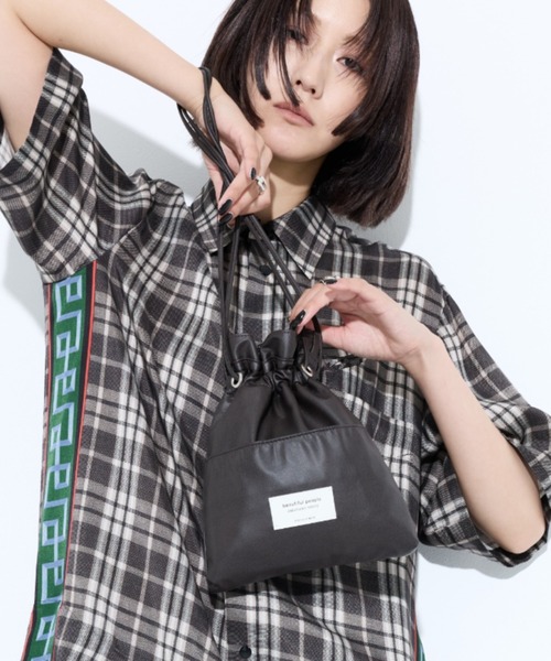 beautiful people 2WAY ショルダー バッグ beautiful people/ビューティフルピープル】《STUDIOUS別注