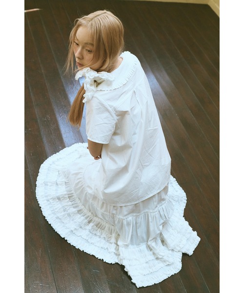 フリルボリュームスカート 21色展開 】チュールフリルボリュームスカート《 NEWカラー3色