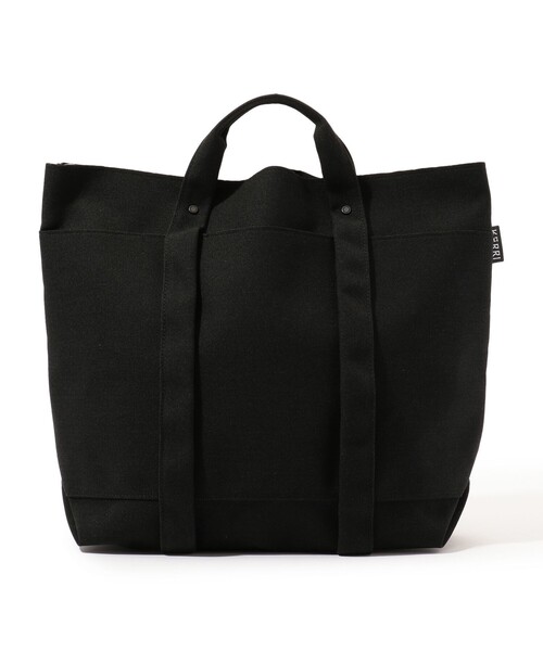 AMIACALVA トートバッグ AMIACALVA 2WAY TOTE L ポリエステル トートバッグ（トート
