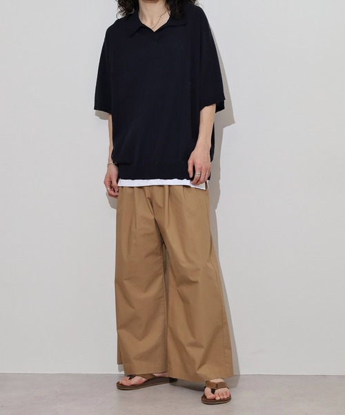 バルーンパンツ ワンタッチベルトクライミングイージーバルーンパンツ M～4L 秋