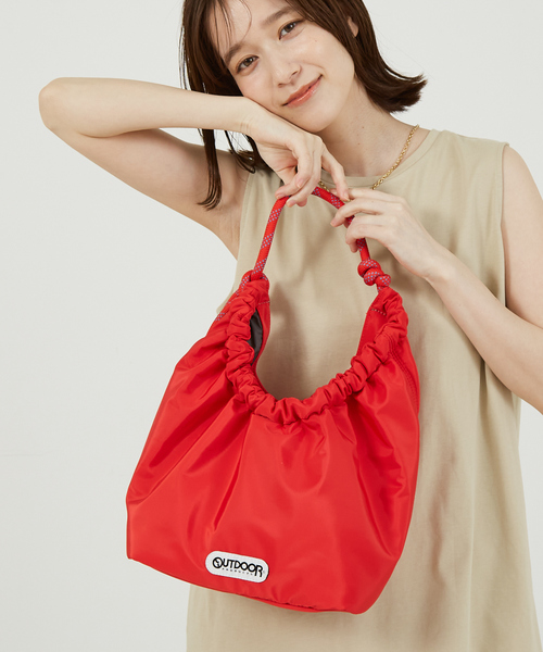 abahouse mavie（アバハウスマヴィ）の「【OUTDOOR】コードトート（トートバッグ・レディース・レッド/ホワイト/ブラック・フリー）」の14枚目の写真