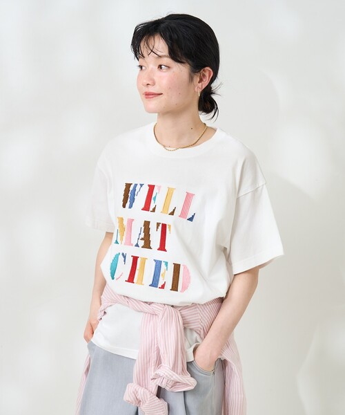 セール】カラフル 刺繍Tシャツ（Tシャツ/カットソー）｜FREAK'S