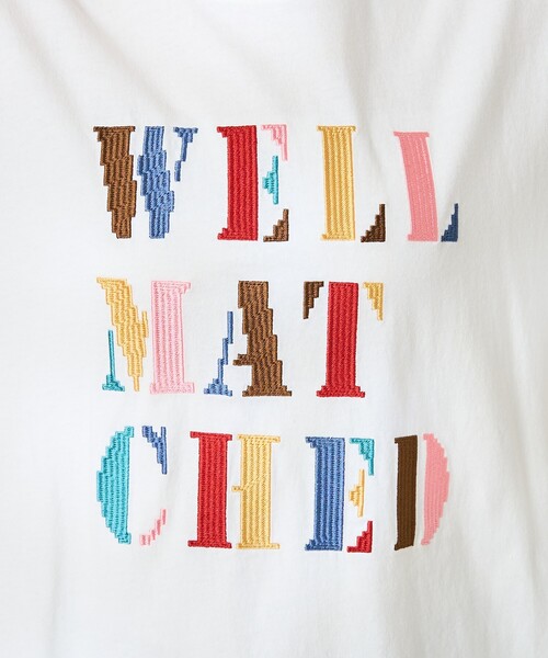 カラフルロゴ刺繍Tシャツ FREAK'S STORE/カラフル 刺繍Tシャツ｜Daytona Park(FREAK'S