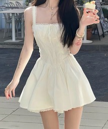 Mejoul | リボンレースミニキャミワンピース(ワンピース)