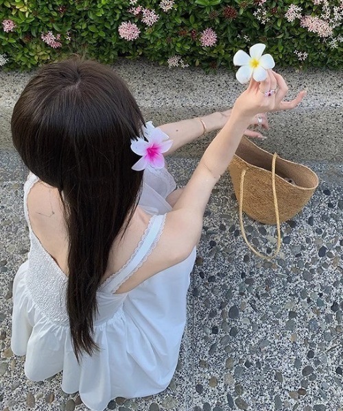 Mejoul（メジュール）の「リボンレースミニキャミワンピース（ワンピース・レディース・ホワイト・F）」の8枚目の写真