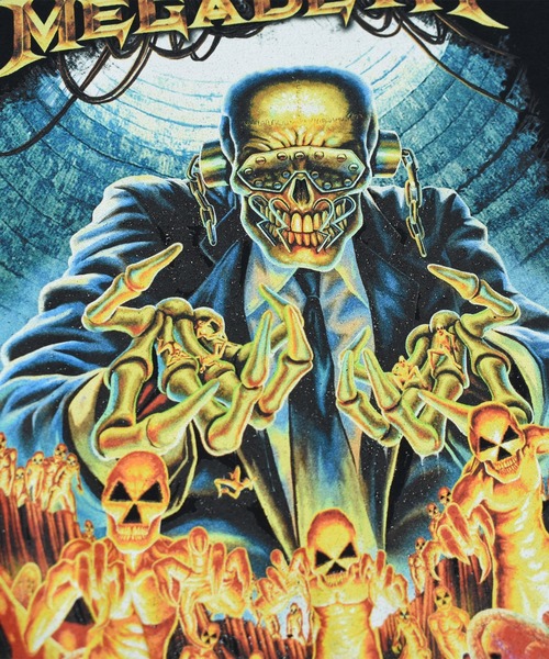 VINTAGE(ヴィンテージ)の「【ヴィンテージ古着】Y2K PORT&COMPANY “MEGADETH” バンド Tシャツ(Tシャツ/カットソー・メンズ・ブラック・X-LARGE)」の3枚目の写真