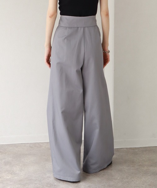 NOGLE(ノグル)の「【NOGLE/ノグル】ハイウエストラップワイドパンツ(その他パンツ・レディース・ベージュ/ブラック/グレー・FREE)」の22枚目の写真