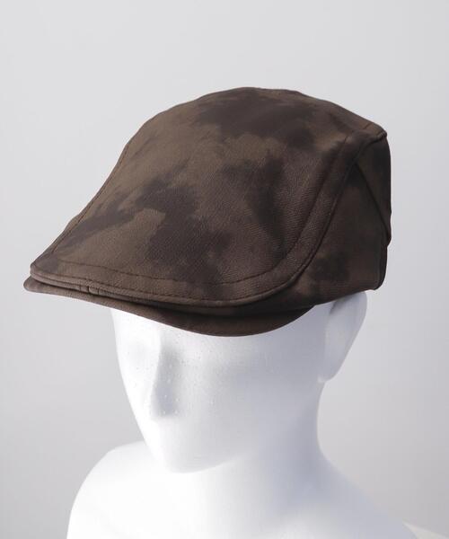 WEGO（ウィゴー）の「WEGO/タイダイハンチング（ハンチング/ベレー帽・レディース・ブラウン/ブラック・FREE）」の2枚目の写真