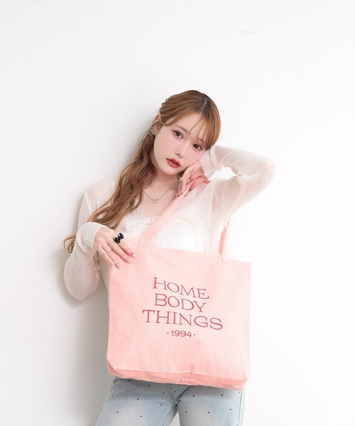 paravion（パラビオン）の「推し活☆カラーエコバッグ（トートバッグ・レディース・ブルー/ホワイト/ブラウン/グリーン/ピンク/レッド・FREE）」の16枚目の写真
