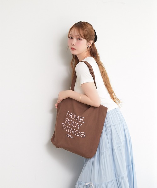 paravion（パラビオン）の「推し活☆カラーエコバッグ（トートバッグ・レディース・ブルー/ホワイト/ブラウン/グリーン/ピンク/レッド・FREE）」の11枚目の写真
