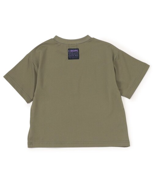 F.O.KIDS（エフオーキッズ）の「【ジュニア対応】ハイブリッドTシャツ（Tシャツ/カットソー・キッズ・レッド/ベージュ/カーキ/ブラック・100/80/140/130/120/110/90）」の20枚目の写真