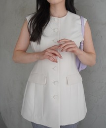 eimy istoire（エイミーイストワール）の「フロントボタンシェイプベスト（ベスト・レディース）」