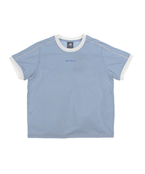 NEW BALANCE(ニューバランス)の「【New Balance×アルペン限定モデル】ニューバランス New Balance ショートスリーブコンパクトTシャツ_(Tシャツ/カットソー・レディース・オフホワイト/ブルー/ダークグレー・S/M/L)」の3枚目の写真